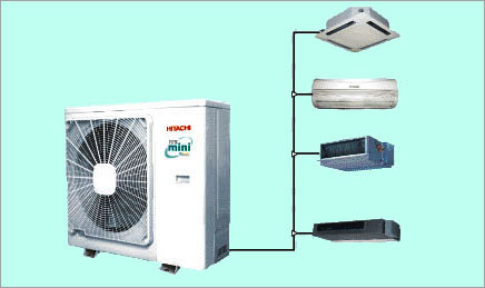 日立家用IVX mini中央空调系统构成图