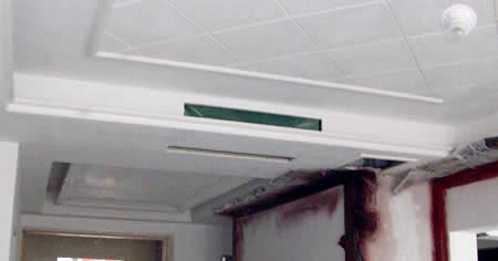 客厅安装效果-日立家用中央空调－济南中央空调