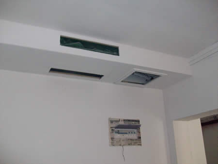次卧室安装效果-日立家用中央空调－济南中央空调
