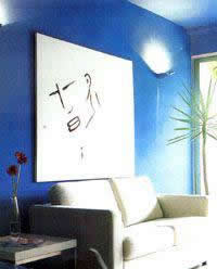 深蓝色的装修效果图