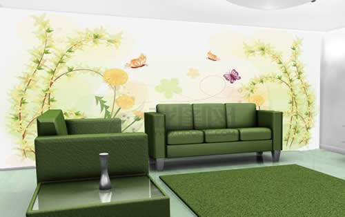 墙面壁纸－济南中央空调