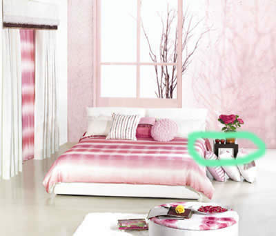 桃花劫三:卧室家具造型锋利、复杂