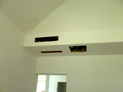 二楼卧室日立中央空调安装效果－济南中央空调