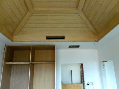 三楼次卧日立中央空调安装效果－济南中央空调